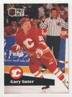 Gary Suter - Calgary Flames (NHL Hockey Card) 1991-92 Pro Set # 32 Mint