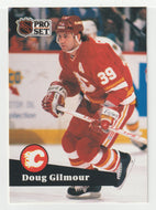 Doug Gilmour - Calgary Flames (NHL Hockey Card) 1991-92 Pro Set # 34 Mint