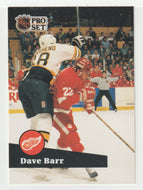 Dave Barr - Detroit Red Wings (NHL Hockey Card) 1991-92 Pro Set # 65 Mint