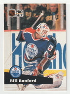 Bill Ranford - Edmonton Oilers (NHL Hockey Card) 1991-92 Pro Set # 70 Mint