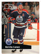 Kevin Lowe - Edmonton Oilers (NHL Hockey Card) 1991-92 Pro Set # 76 Mint