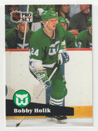 Bobby Holik - Hartford Whalers (NHL Hockey Card) 1991-92 Pro Set # 79 Mint