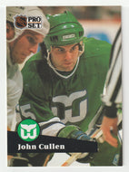John Cullen - Hartford Whalers (NHL Hockey Card) 1991-92 Pro Set # 85 Mint