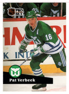 Pat Verbeek - Hartford Whalers (NHL Hockey Card) 1991-92 Pro Set # 86 Mint