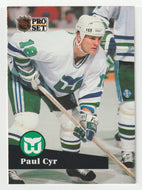 Paul Cyr - Hartford Whalers (NHL Hockey Card) 1991-92 Pro Set # 88 Mint