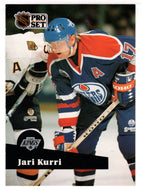 Jari Kurri - Los Angeles Kings (NHL Hockey Card) 1991-92 Pro Set # 93 Mint