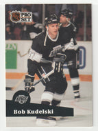 Bob Kudelski - Los Angeles Kings (NHL Hockey Card) 1991-92 Pro Set # 99 Mint