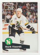 Mark Tinordi - Minnesota North Stars (NHL Hockey Card) 1991-92 Pro Set # 107 Mint