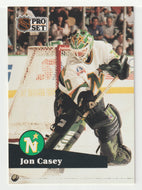 Jon Casey - Minnesota North Stars (NHL Hockey Card) 1991-92 Pro Set # 111 Mint
