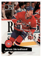 Brian Skrudland - Montreal Canadiens (NHL Hockey Card) 1991-92 Pro Set # 127 Mint