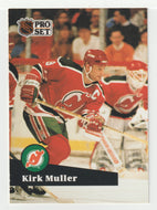 Kirk Muller - New Jersey Devils (NHL Hockey Card) 1991-92 Pro Set # 134 Mint