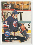 Glenn Healy - New York Islanders (NHL Hockey Card) 1991-92 Pro Set # 153 Mint