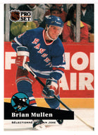 Brian Mullen - New York Rangers (NHL Hockey Card) 1991-92 Pro Set # 165 Mint
