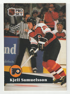 Kjell Samuelsson - Philadelphia Flyers (NHL Hockey Card) 1991-92 Pro Set # 181 Mint