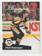 Phil Bourque - Pittsburgh Penguins (NHL Hockey Card) 1991-92 Pro Set # 189 Mint