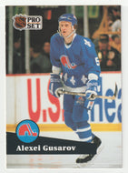 Alexei Gusarov RC - Quebec Nordiques (NHL Hockey Card) 1991-92 Pro Set # 207 Mint