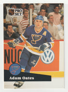 Adam Oates - St. Louis Blues (NHL Hockey Card) 1991-92 Pro Set # 219 Mint