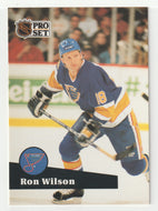 Ron Wilson - St. Louis Blues (NHL Hockey Card) 1991-92 Pro Set # 220 Mint