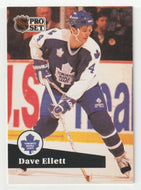 Dave Ellett - Toronto Maple Leafs (NHL Hockey Card) 1991-92 Pro Set # 230 Mint