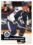 Mike Krushelnyski - Toronto Maple Leafs (NHL Hockey Card) 1991-92 Pro Set # 233 Mint