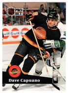 Dave Capuano - Vancouver Canucks (NHL Hockey Card) 1991-92 Pro Set # 237 Mint