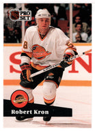 Robert Kron - Vancouver Canucks (NHL Hockey Card) 1991-92 Pro Set # 239 Mint