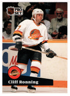 Cliff Ronning - Vancouver Canucks (NHL Hockey Card) 1991-92 Pro Set # 241 Mint