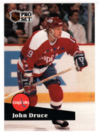 John Druce - Washington Capitals (NHL Hockey Card) 1991-92 Pro Set # 251 Mint