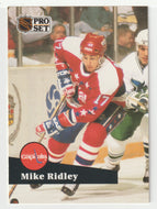 Mike Ridley - Washington Capitals (NHL Hockey Card) 1991-92 Pro Set # 254 Mint