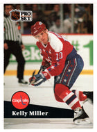 Kelly Miller - Washington Capitals (NHL Hockey Card) 1991-92 Pro Set # 256 Mint