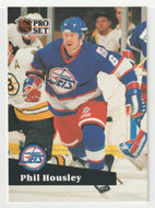 Phil Housley - Winnipeg Jets (NHL Hockey Card) 1991-92 Pro Set # 267 Mint