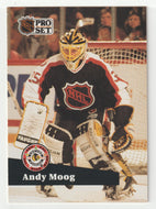 Andy Moog - Boston Bruins - All Stars (NHL Hockey Card) 1991-92 Pro Set # 298 Mint