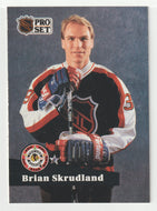 Brian Skrudland - Montreal Canadiens - All Stars (NHL Hockey Card) 1991-92 Pro Set # 306 Mint