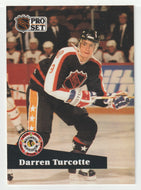 Darren Turcotte - New York Rangers - All Stars (NHL Hockey Card) 1991-92 Pro Set # 310 Mint