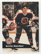 Kevin Hatcher - Washington Capitals - All Stars (NHL Hockey Card) 1991-92 Pro Set # 316 Mint