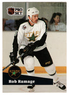 Rob Ramage - Minnesota North Stars (NHL Hockey Card) 1991-92 Pro Set # 407 Mint
