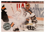 Andy Moog - Boston Bruins (NHL Hockey Card) 1991-92 Pro Set Platinum # 4 Mint