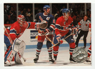 Mark Messier - New York Rangers (NHL Hockey Card) 1991-92 Pro Set Platinum # 81 Mint