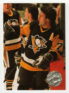 Paul Coffey - Pittsburgh Penguins (NHL Hockey Card) 1991-92 Pro Set Platinum # 94 Mint