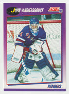 John Vanbiesbrouck - New York Rangers (NHL Hockey Card) 1991-92 Score American # 10 Mint