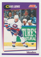 Craig Ludwig - New York Islanders (NHL Hockey Card) 1991-92 Score American # 13 Mint