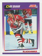 Dirk Graham - Chicago Blackhawks (NHL Hockey Card) 1991-92 Score American # 15 Mint