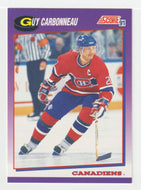 Guy Carbonneau - Montreal Canadiens (NHL Hockey Card) 1991-92 Score American # 19 Mint
