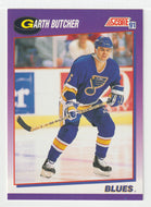 Garth Butcher - St. Louis Blues (NHL Hockey Card) 1991-92 Score American # 24 Mint