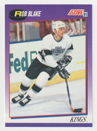 Rob Blake - Los Angeles Kings (NHL Hockey Card) 1991-92 Score American # 27 Mint