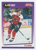 Mike Ricci - Philadelphia Flyers (NHL Hockey Card) 1991-92 Score American # 28 Mint