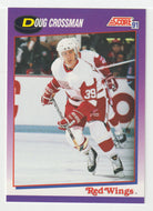 Doug Crossman - Detroit Red Wings (NHL Hockey Card) 1991-92 Score American # 38 Mint