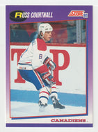 Russ Courtnall - Montreal Canadiens (NHL Hockey Card) 1991-92 Score American # 42 Mint