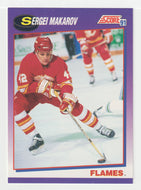 Sergei Makarov - Calgary Flames (NHL Hockey Card) 1991-92 Score American # 51 Mint