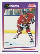 Troy Murray - Chicago Blackhawks (NHL Hockey Card) 1991-92 Score American # 53 Mint
